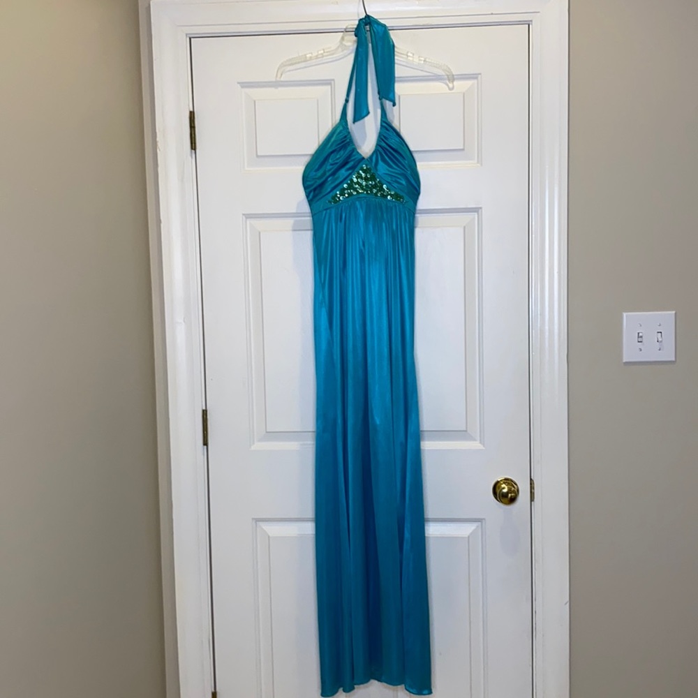 Blue junior formal